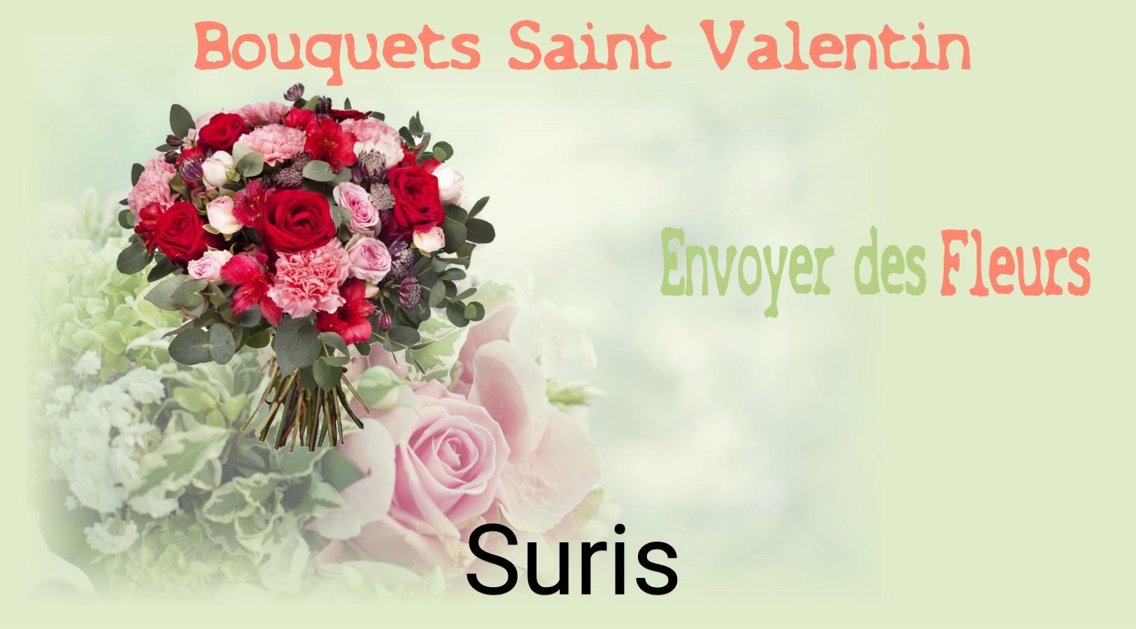 Roses de Saint-Valentin livrées à Suris